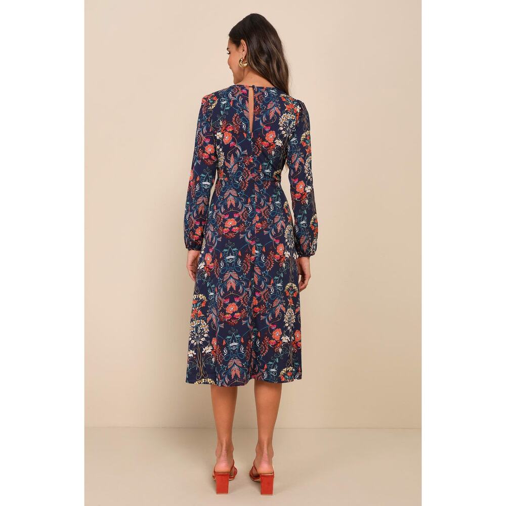 I. Madeline Garden Splendor Midi Dress - Picture 3 of 8